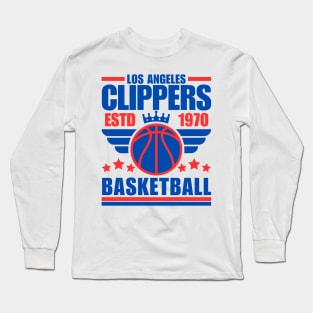 Los Angeles Clippers 1970 Basketball Retro Long Sleeve T-Shirt